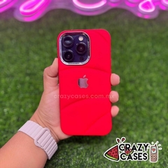 Case Apple Metallic Red ip 15 Pro - Crazy Cases
