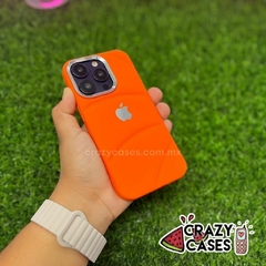 Case Apple Metallic Orange ip 16 pro max en internet