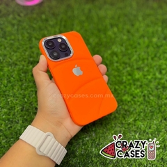 Case Apple Metallic Orange ip 14/15 Pro Max - Crazy Cases