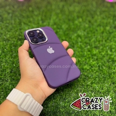Case Apple Metallic Purple ip 14 pro - Crazy Cases