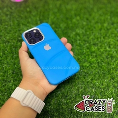 Case Apple Metallic Blue ip 15 - comprar en línea