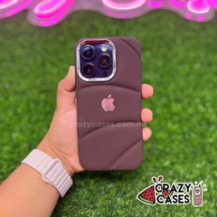 Case Apple Metallic Coffe ip 13/14 - Crazy Cases