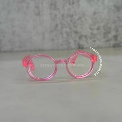 Lentes Labubu pink transparente en internet