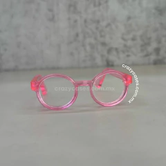 Lentes Labubu pink transparente en internet