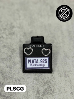 Corazón silueta liso - Plata .925 - comprar en línea