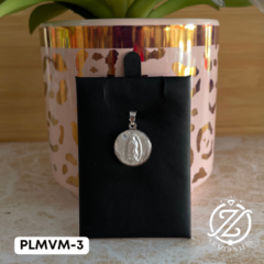 Medalla Virgen María mod #3 - dije de Plata .925
