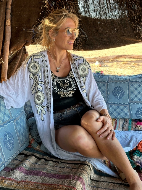 SET KIMONO PAULA Y REMERA - comprar online