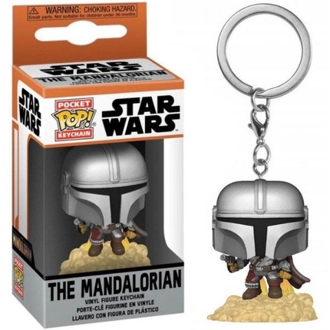 Keychain The Mandalorian w/Blaster
