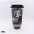 Vaso con tapa Beetlejuice