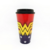 Vaso con tapa Wonder Woman