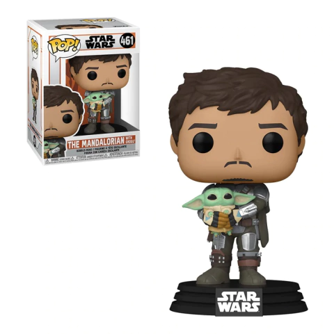 Funko Pop The Mandalorian With Grogu 461