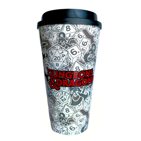 Vaso con tapa Dungeons & Dragons