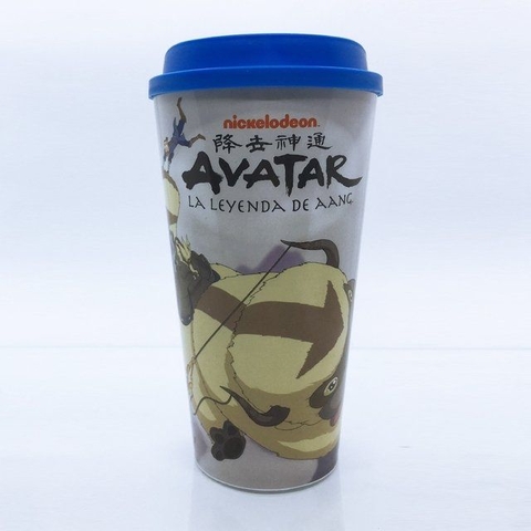 Vaso con tapa Avatar the Last Air Bender