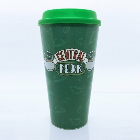 Vaso con tapa Central Perk