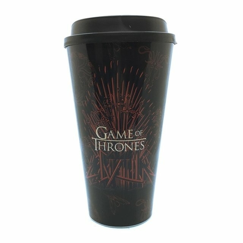 Vaso con tapa Game of Trhones