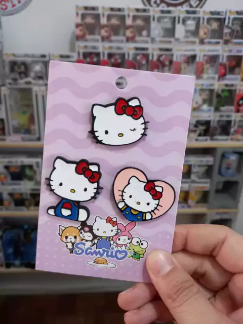 Pack de pines Hello Kitty Sanrio x 3
