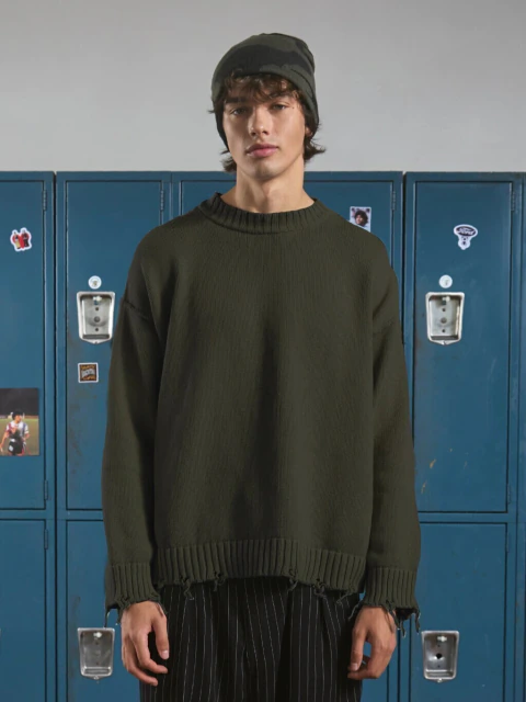 SWEATER BMB GREEN