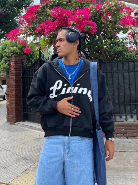 CAMPERA LIVING BLACK - comprar online