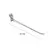 50 BLISTERS CROMADO DE 4MM 25CM - 3294
