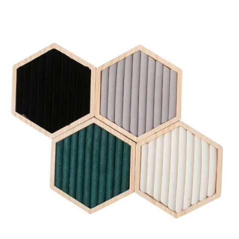 EXHIBIDOR HEXAGONAL DE ANILLOS 32104