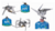 PACK X 24 GARRAFA DE GAS BUTANO 230g - 560230 - Jolues