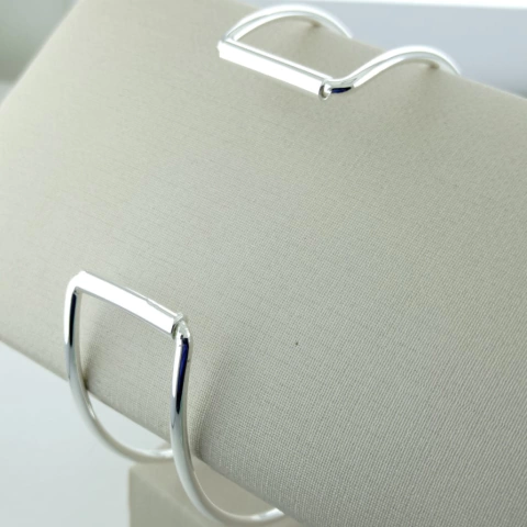 Bracelete Duplo Banhado a Prata