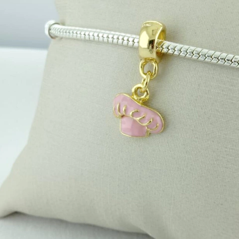 Berloque Chapéu de Chef Dourado