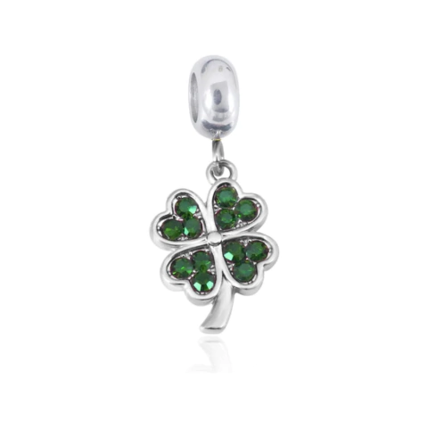 Berloque Trevo Inox - comprar online