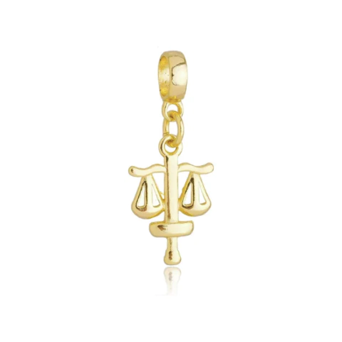 Berloque Balança do Direito Rosé - comprar online