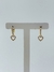 Argola Articulada Coração Cravejada - comprar online