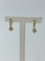 Argola Articulada Cravejada Flor - comprar online