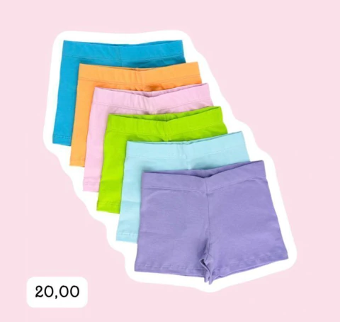 Shortinho para usar por baixo do vestido - Algodão - comprar online