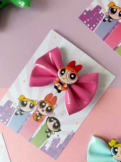 Laço Florzinha - Meninas super poderosas M 9cm