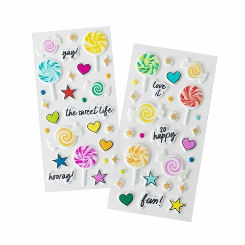 MINI PUFFY STICKERS