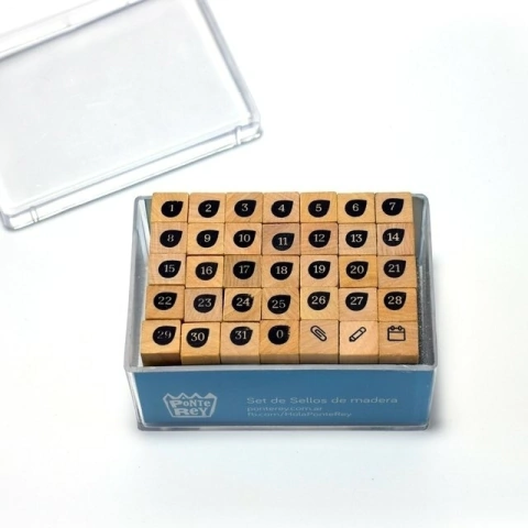 BULLET JOURNAL NÚMEROS CALENDARIO