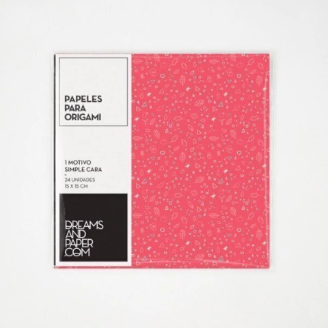 MINI PAPEL ORIGAMI 15 X 15 MOTIVO NIWA - comprar online