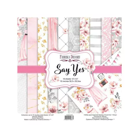 PAD DE PAPELES SAY YES