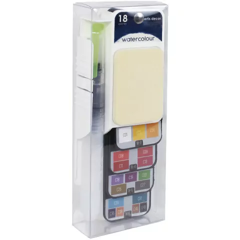 PALETA ABÁNICO ACUARELAS