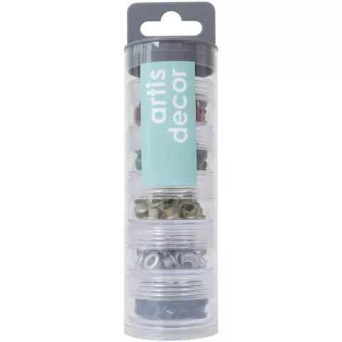 EYELETS TONOS NAVIDAD CON ORGANIZADOR