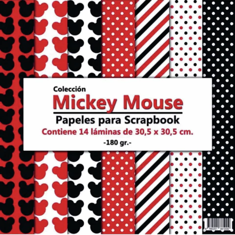 PAD DE PAPELES MICKEY MOUSE