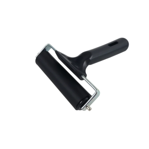 RODILLO DE GOMA C/APOYO P/ GRABADO/XILOGRAFIA 10cm