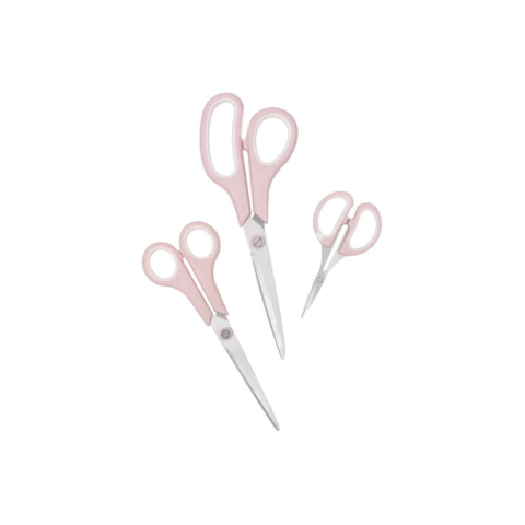 SET DE TIJERAS ROSAS