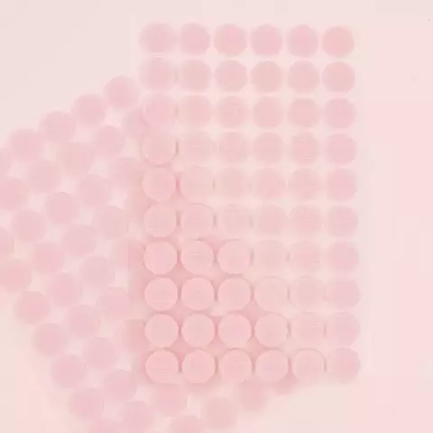 CIRCULOS DE ABROJO VELCRO 15MM ROSA - comprar online