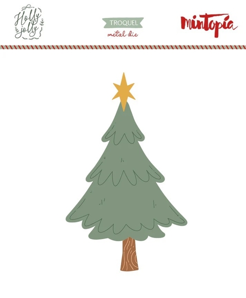 TROQUEL ÁRBOL HOLLY JOLLY