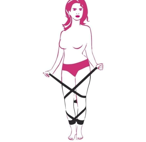 Tornozeleira com Tira para Amarrar