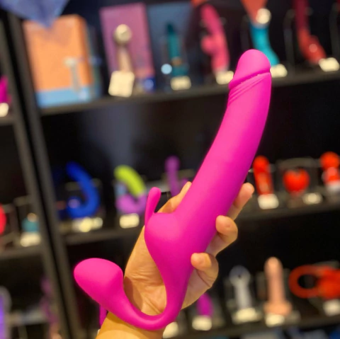VIBRADOR PONTO G E CLITÓRIS C/ TAPPING ZANINI - comprar online