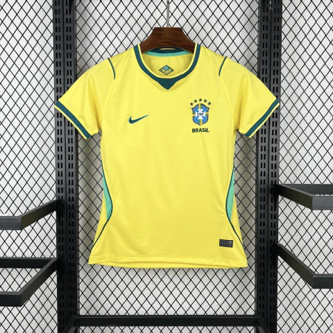 Camisa Seleção Brasileira Copa do Mundo 2026 - Torcedor Feminina