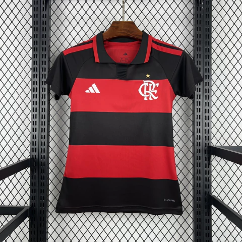 flamengo-camisa-feminina-mulher-vermelha-preta-2026-rubro-negra-adidas-torcedor-adidas-torcedora