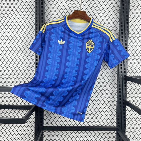 Camisa Suécia Reserva 2026 Copa do Mundo - Torcedor Masculina