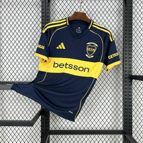 Camisa Boca Juniors Titular 2025/26 Adidas - Torcedor Masculina